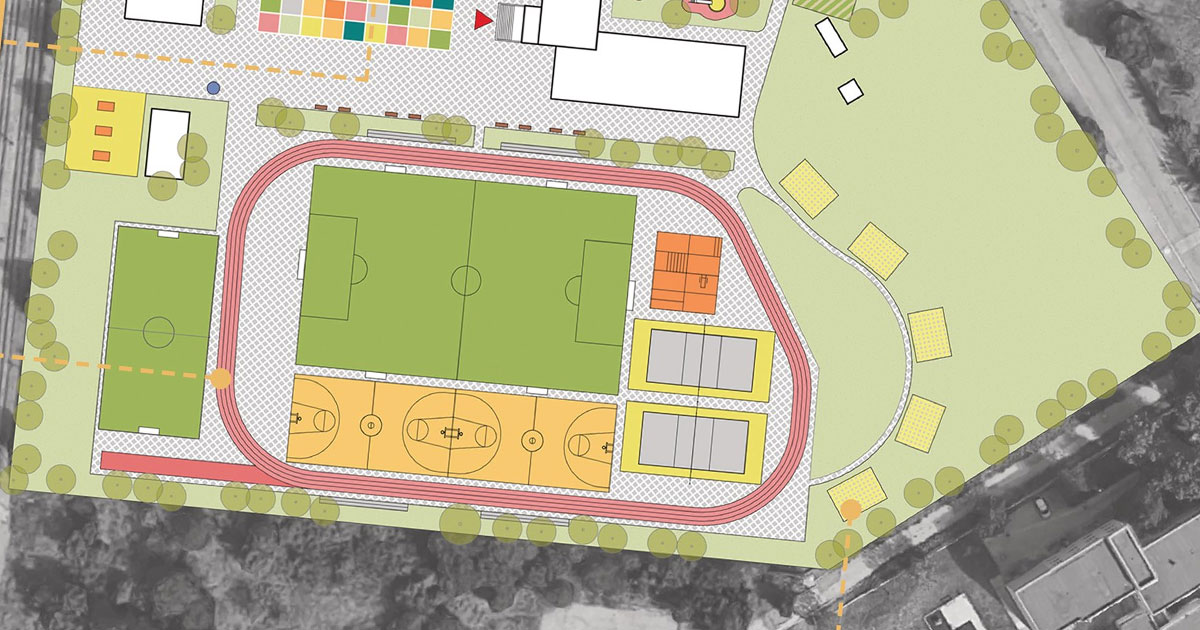 I.2. Училищните салони и дворове – център за развитие на спорта в града 2023